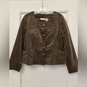 DKNY Velvet Jacket Blazer size L
